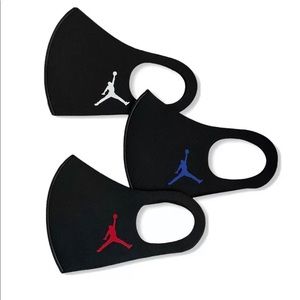 3 Pcs Jump Man Michael Jordan Hand made Face mask